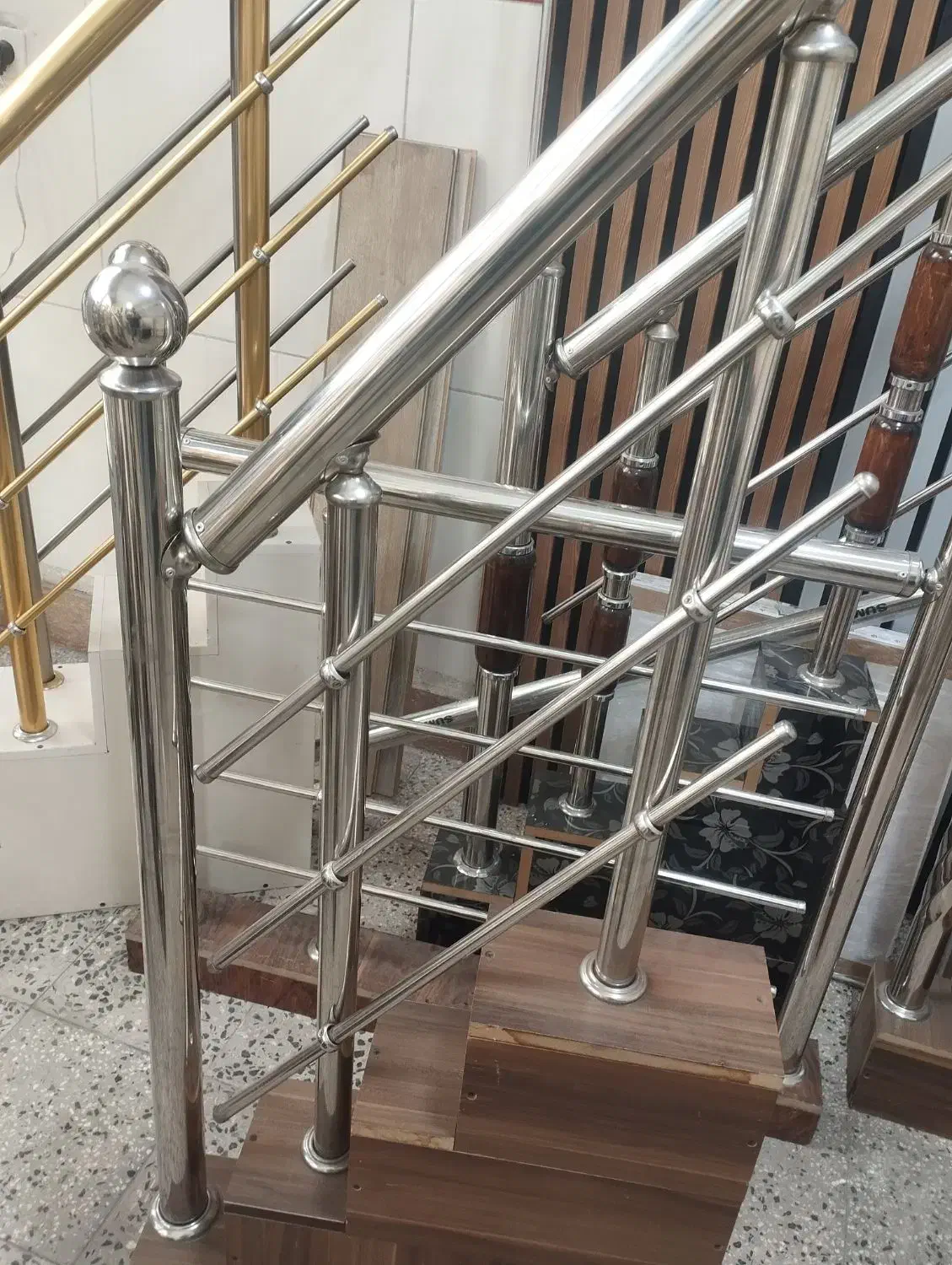 نرده استیل پله|خدمات پیشه و مهارت|میاندوآب, |دیوار