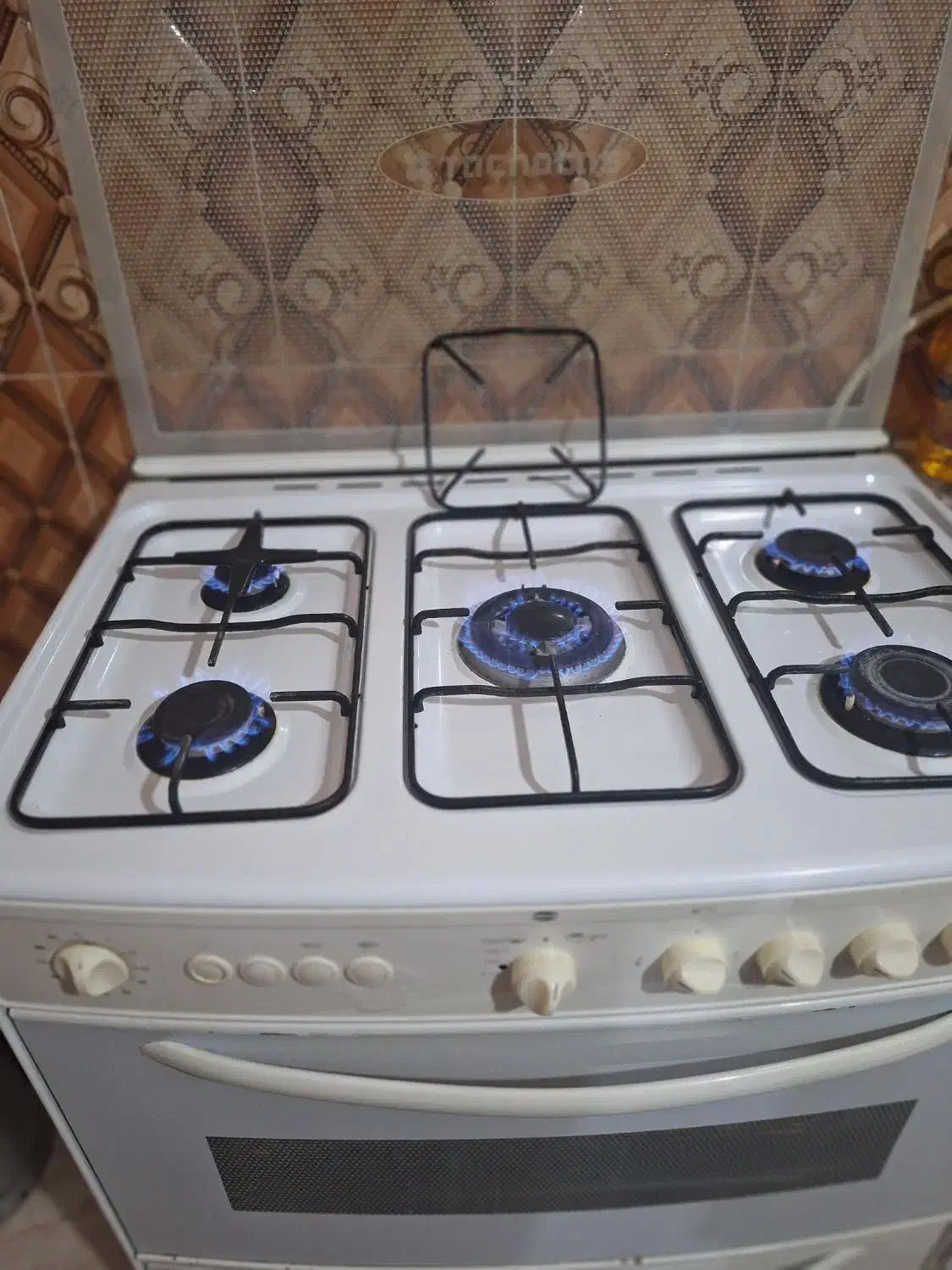 گاز پنج شعله فردار تکنو|اجاق گاز و لوازم برقی پختوپز|فاضل آباد, |دیوار