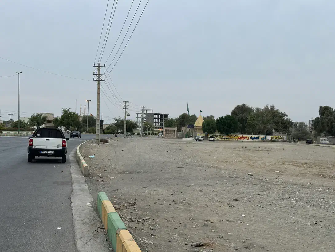 زمین مسکونی پلاک‌۲ روبروی بیمارستان|فروش زمین و ملک کلنگی|میناب, |دیوار