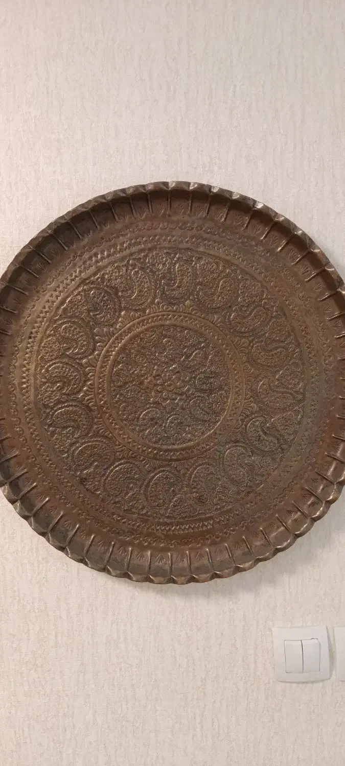 مجمع مسی قدیمی بزرگ|ظروف سرو و پذیرایی|پردیس, فاز ۸|دیوار