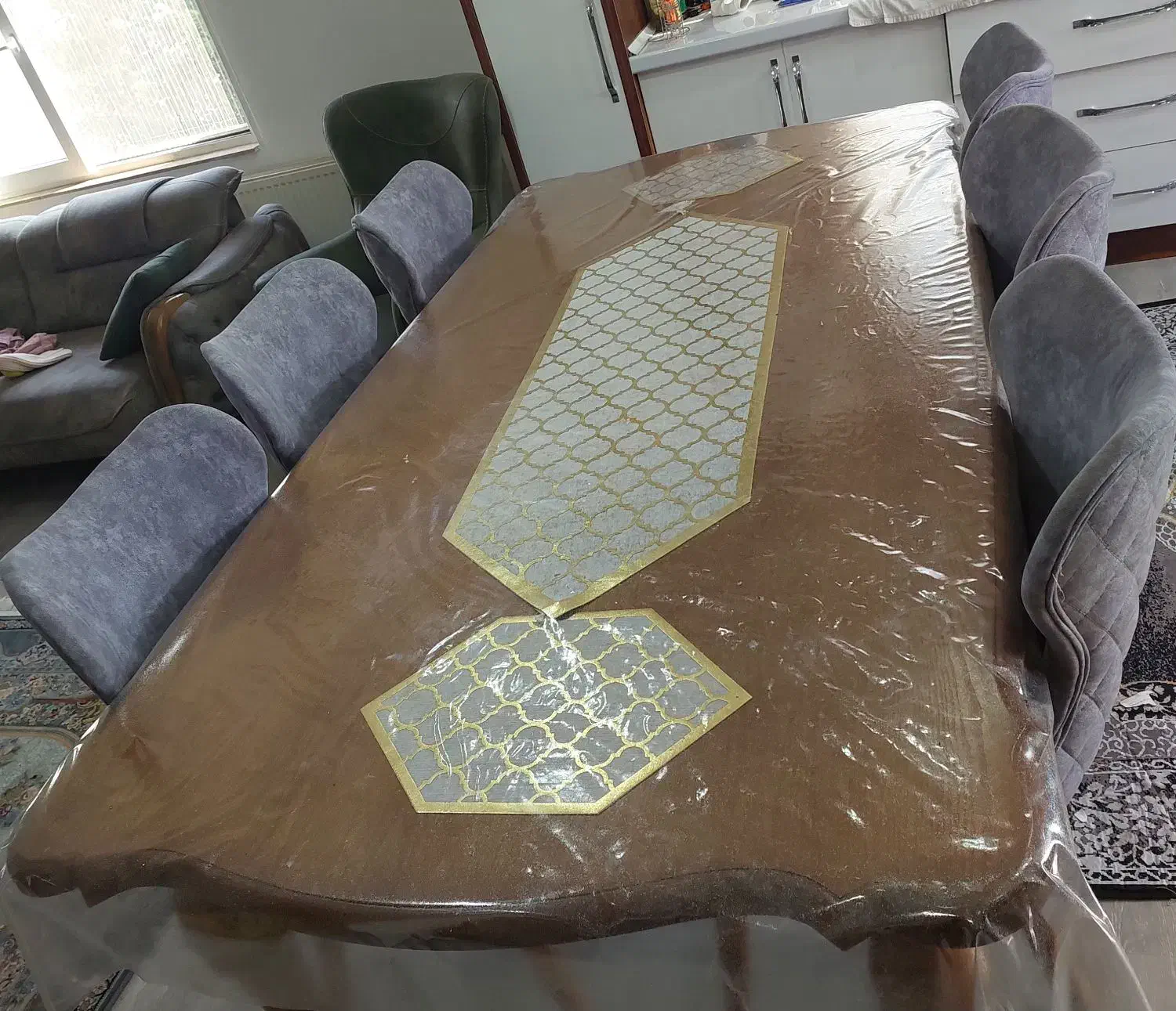 میز و صندلی ۸ نفره ناهار خوری|میز و صندلی غذاخوری|نوشهر, |دیوار