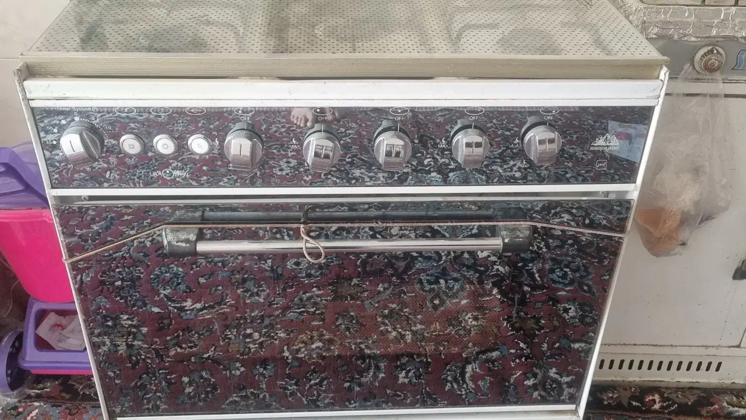 اجاق گاز پنج شعله|اجاق گاز و لوازم برقی پختوپز|کاشان, راوند|دیوار