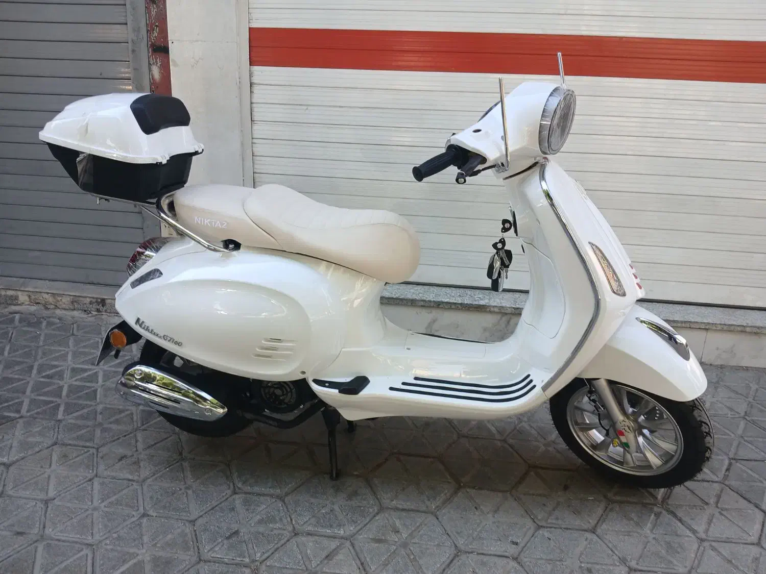 وسپا نیکتاز ۱۶۰ اسکوتر اتومات صفر ۱۴۰۴شرایط|موتورسیکلت|اصفهان, لاله|دیوار