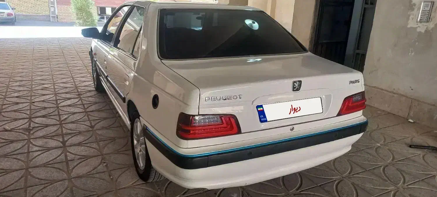 پژو پارس سفید|خودرو سواری و وانت|سقز, |دیوار