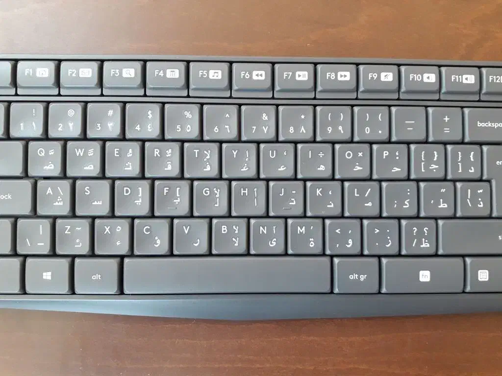 ست کیبورد و ماوس برند لاجیستک با حروف فارسی|قطعات و لوازم جانبی رایانه|پیرانشهر, |دیوار