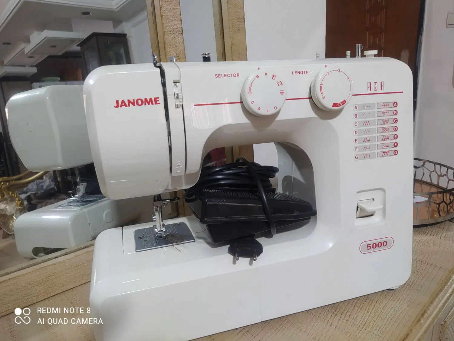 چرخ خیاطی اصل ژانومه JANOME|چرخ خیاطی و ریسندگی|تهران, کیانشهر|دیوار