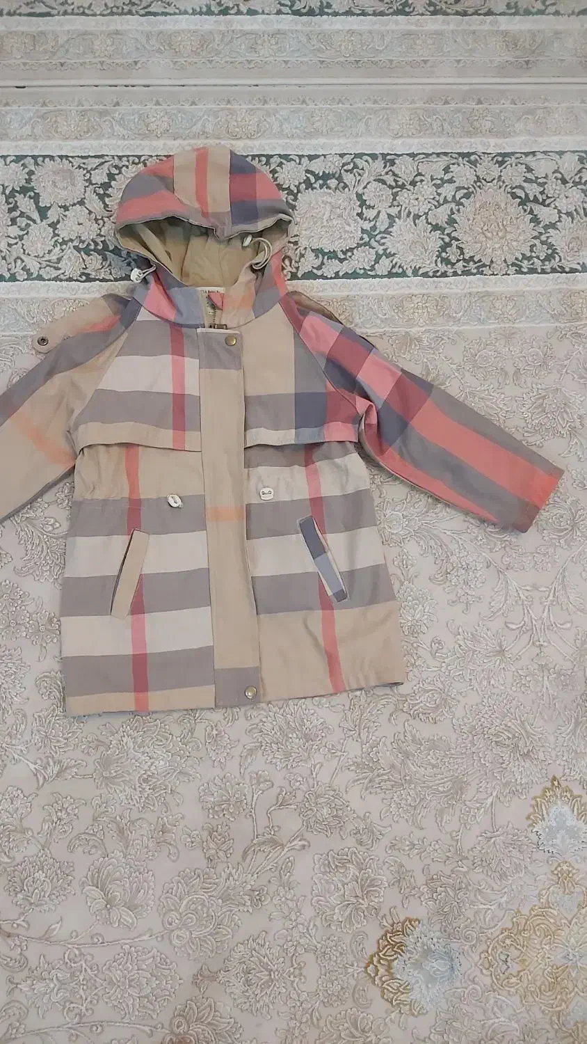 کاپشن دخترانه جین|کفش و لباس بچه|کرمانشاه, |دیوار