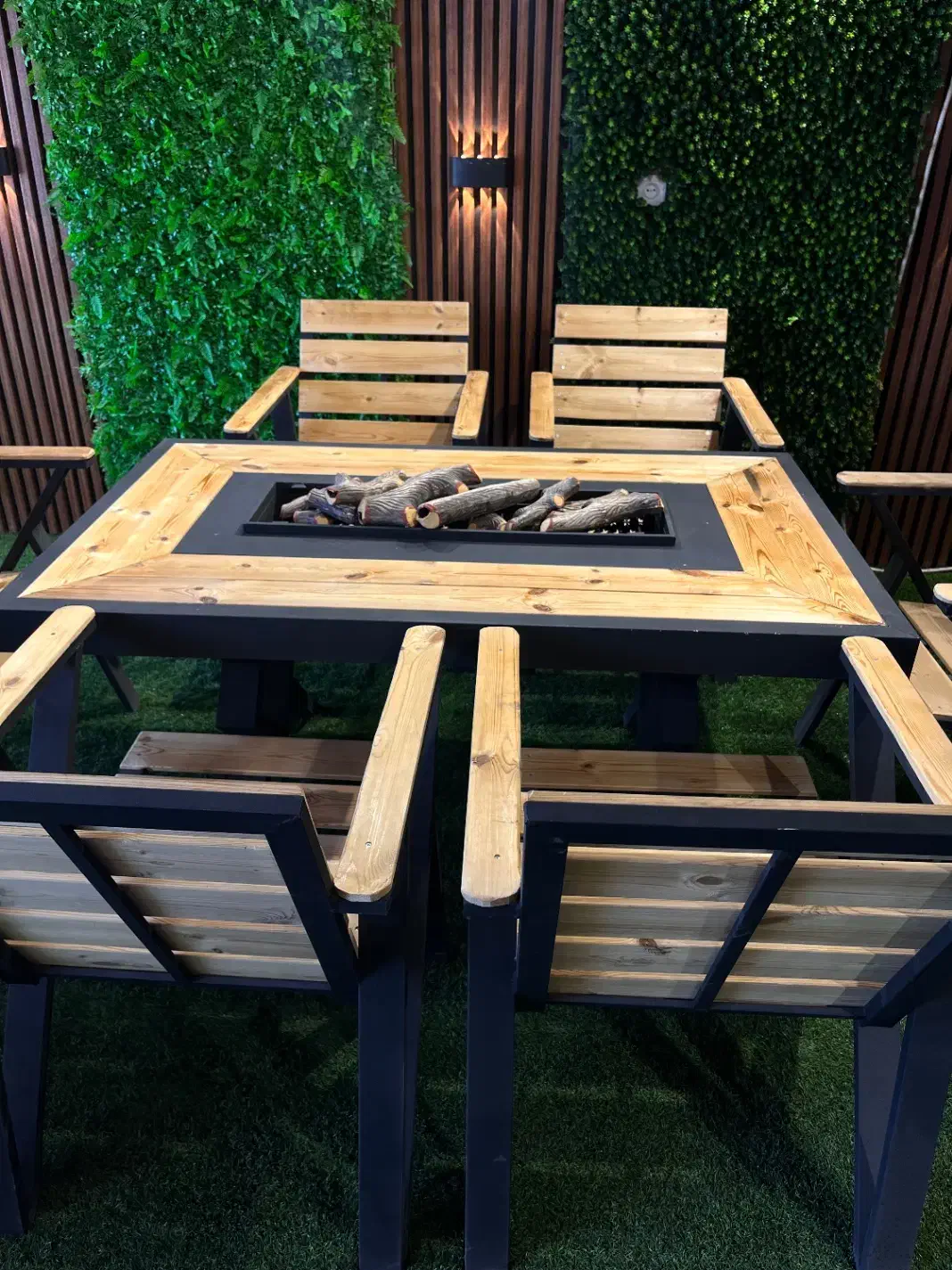 صندلی روستیکV/میزآتشدان مدرن گازی/زغالی رستورانی|کافی‌شاپ و رستوران|تهران, حکیمیه|دیوار