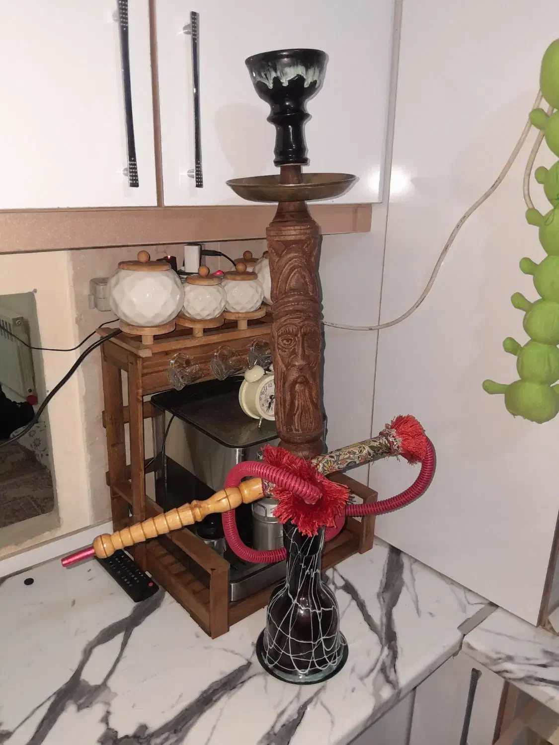 قلیون چوب گردو|کلکسیون و سرگرمی|پرند, فاز ۶|دیوار