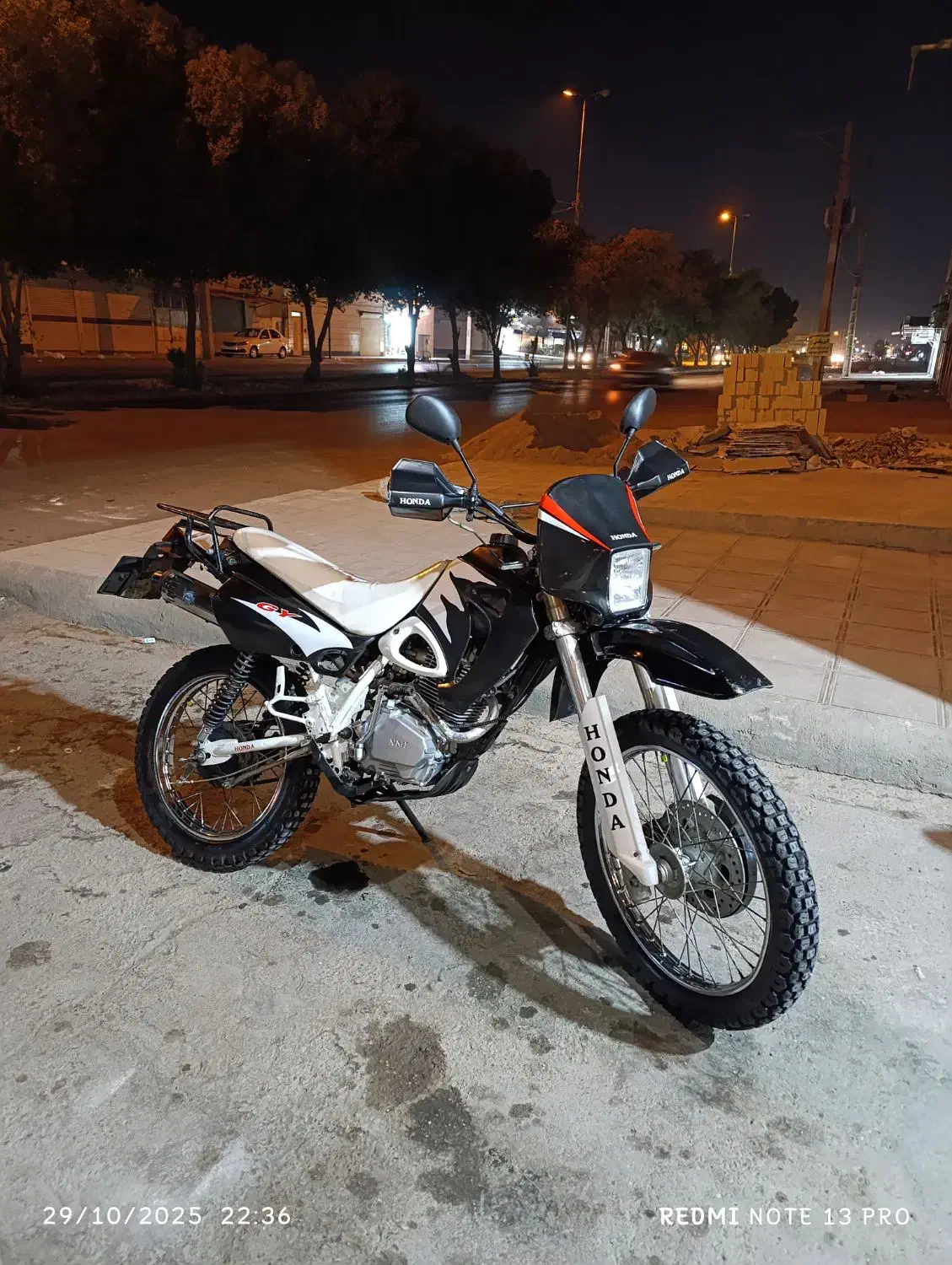 تریل ۲۰۰ مدل ۸۶ پلاک ملی|موتورسیکلت|اهواز, پردیس|دیوار