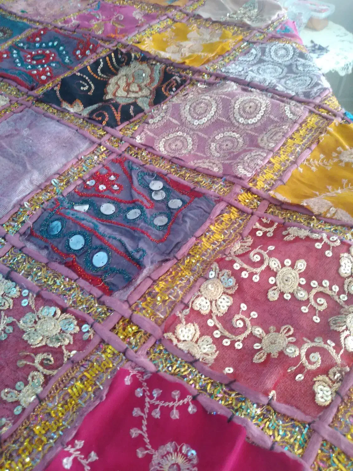 رومیزی|پرده، رانر، رومیزی|نیشابور, سرآب کوشک|دیوار