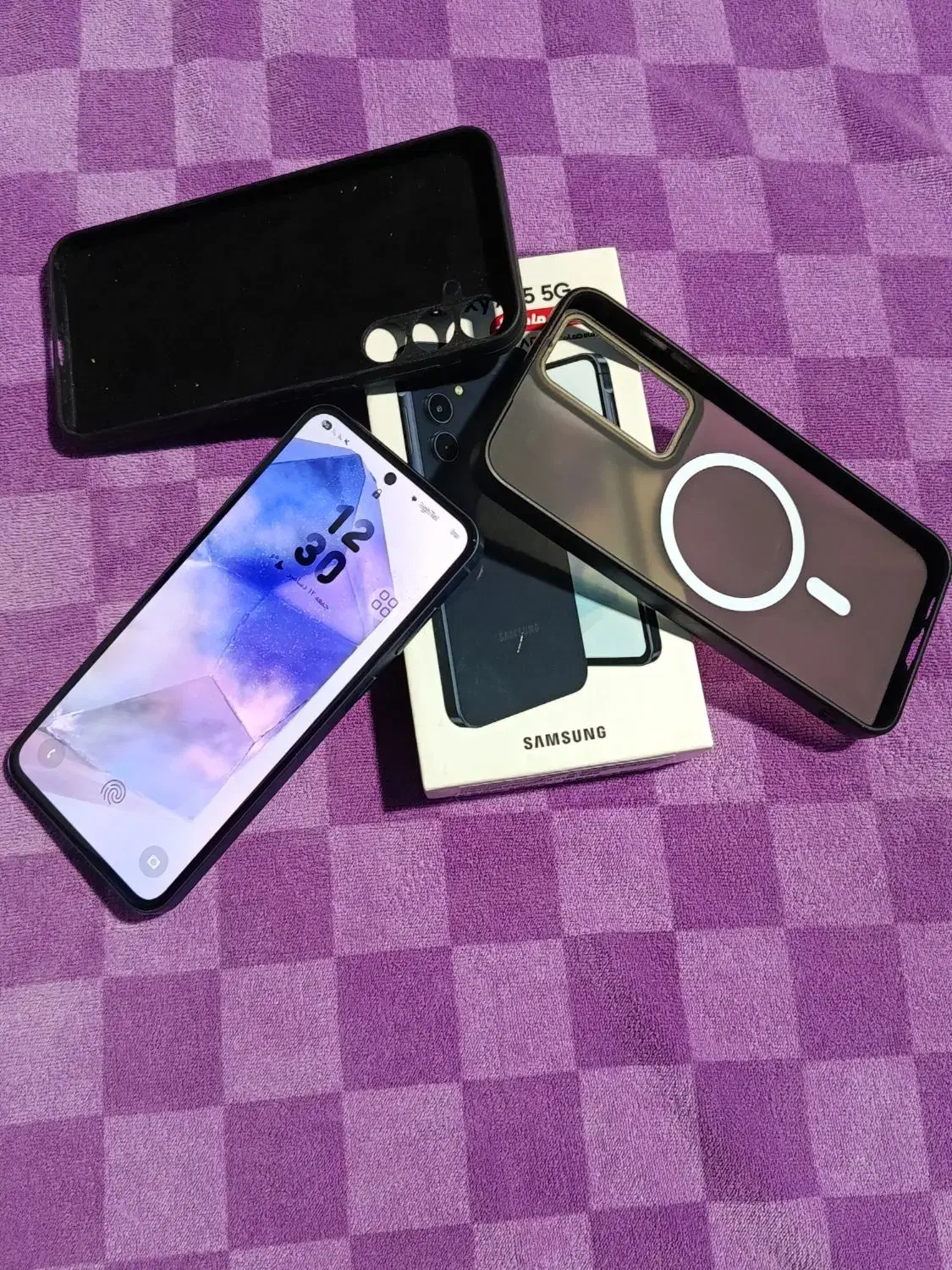 سامسونگ a55 حافظه 256 با رام 8|موبایل|تهران, نظامی گنجوی (توانیر)|دیوار