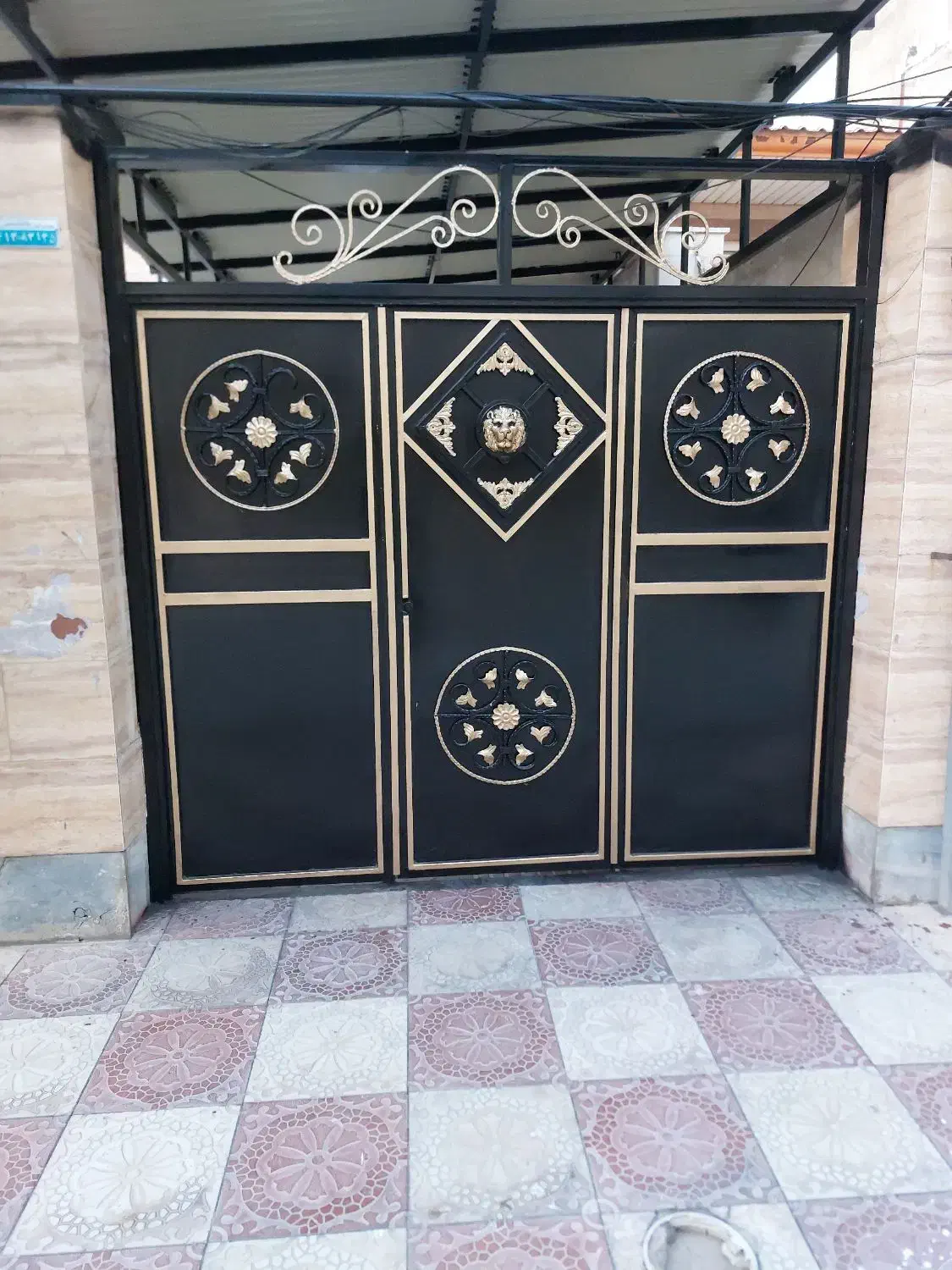 نقاشی منزل.درب و پنجره. وجوشکاری|خدمات پیشه و مهارت|آبیک, |دیوار