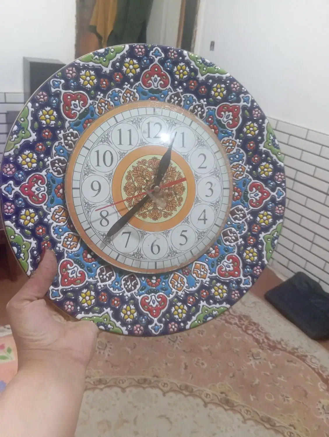 ساعت دیواری|ساعت دیواری و تزئینی|بومهن, |دیوار