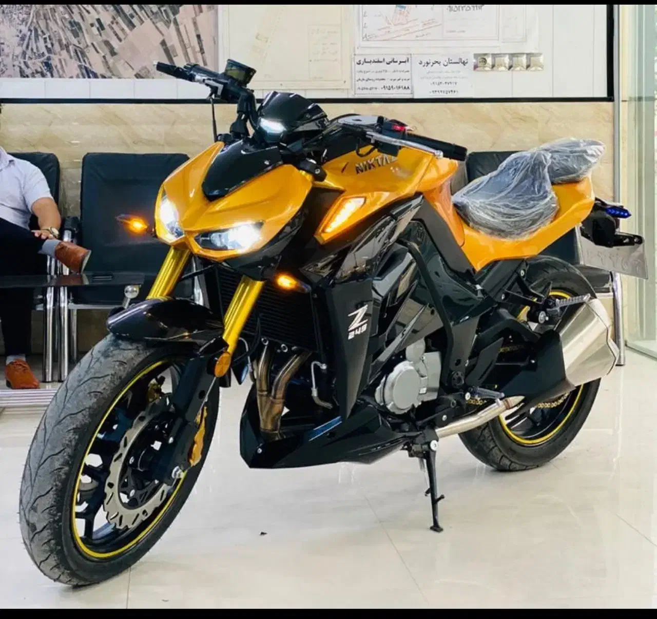 z1000 صفر مدارک کامل معاوضه با ماشین تا 300تومن|موتورسیکلت|مشهد, شهید بهشتی|دیوار