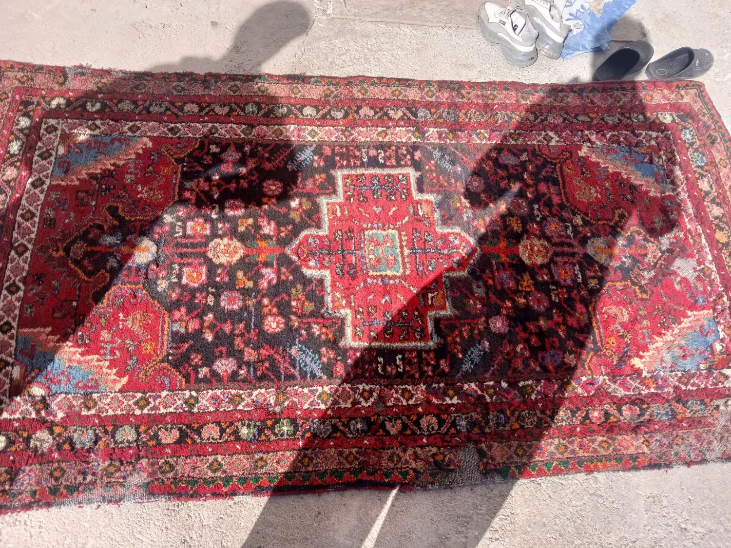 قالی دست باف|فرش|نهاوند, |دیوار