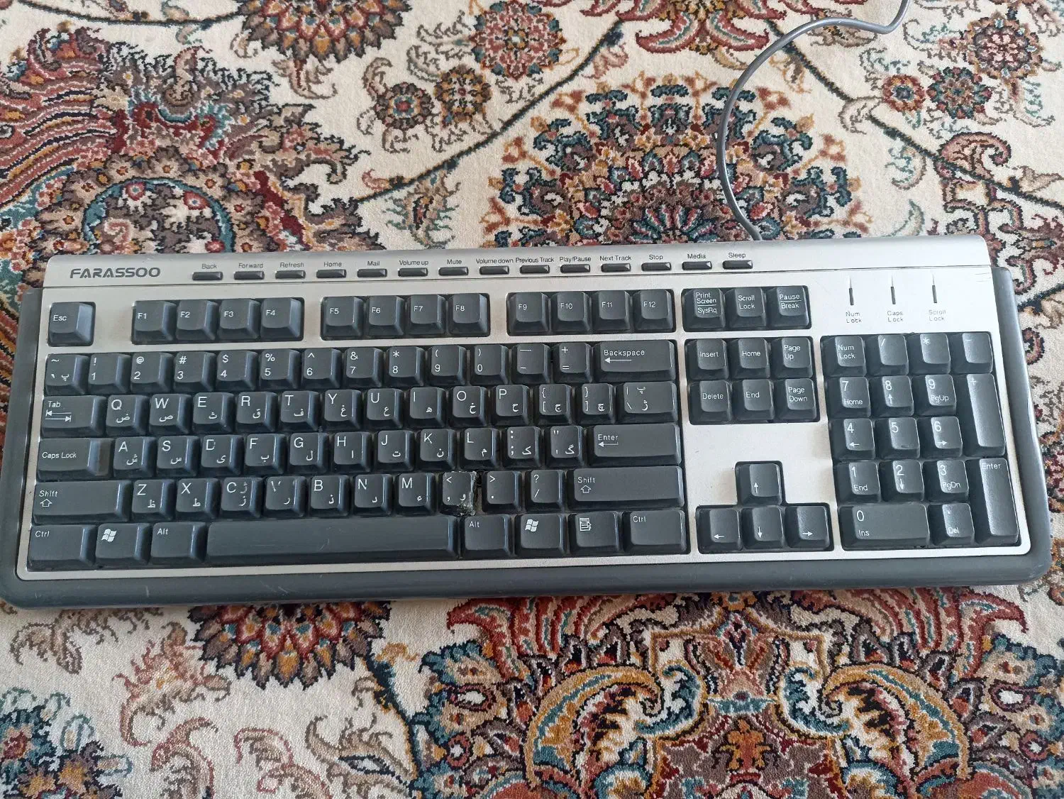 کیبورد سالم|قطعات و لوازم جانبی رایانه|همدان, |دیوار