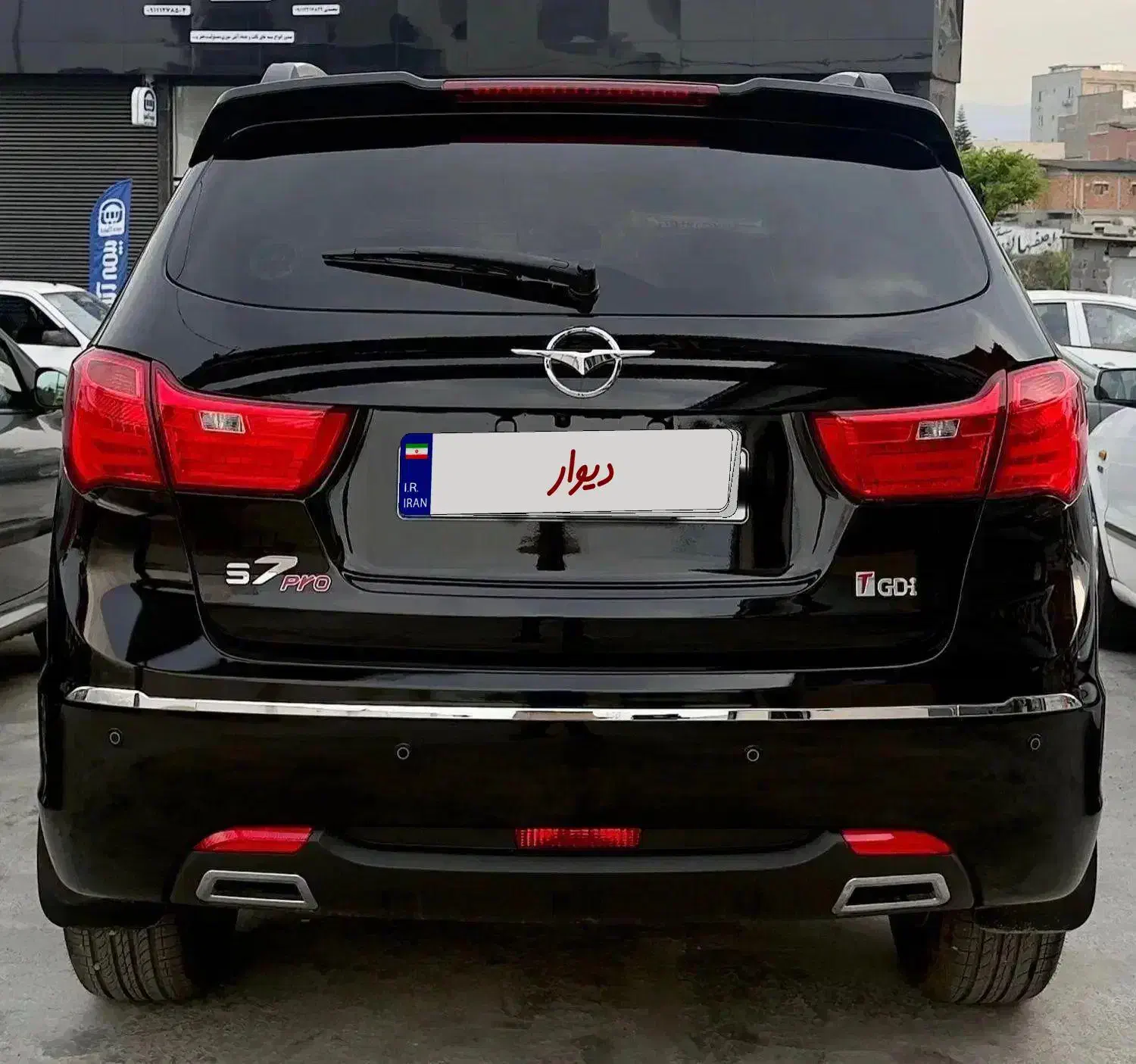 هایما s7 pro 1403 مشکی ۴۰۰۰ کارکرد|خودرو سواری و وانت|آمل, |دیوار