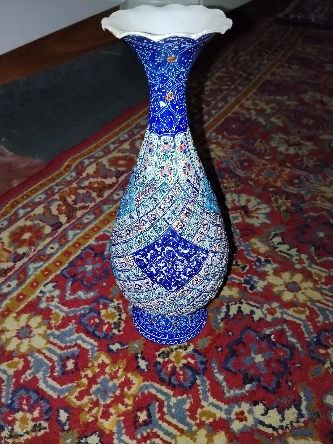 گلدان مسی|صنایع دستی و سایر لوازم تزئینی|قرچک, مهدیه|دیوار