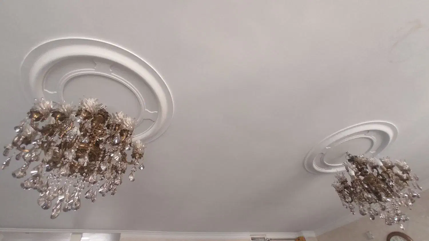 لوستر 19 شعله برنج|لوستر و چراغ آویز|ری, امین آباد|دیوار