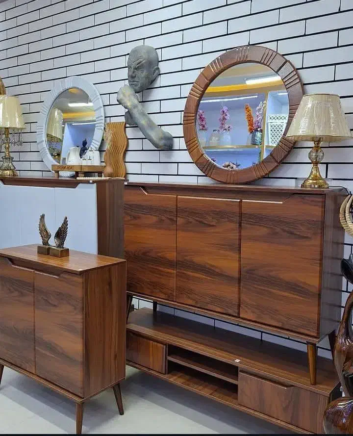 آینه و کنسول|بوفه، ویترین، کنسول|خمام, |دیوار