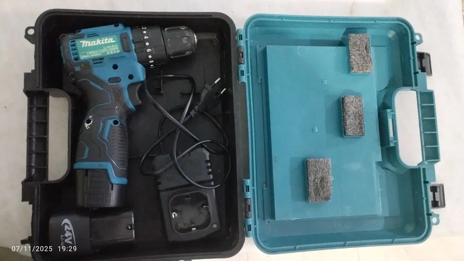 دریل شارژی 24 ولت مکیتا|ابزارآلات|عسلویه, |دیوار