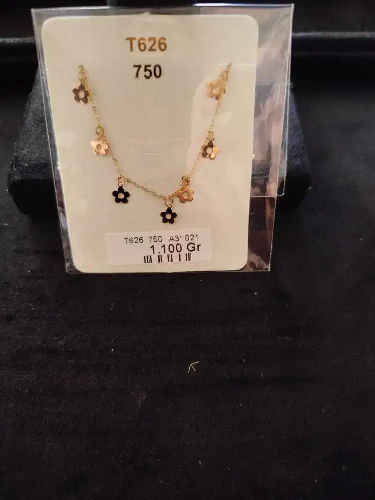 گردنی گل زیبا ۱گرم و۱۰۰سوت|جواهرات|ایلام, |دیوار