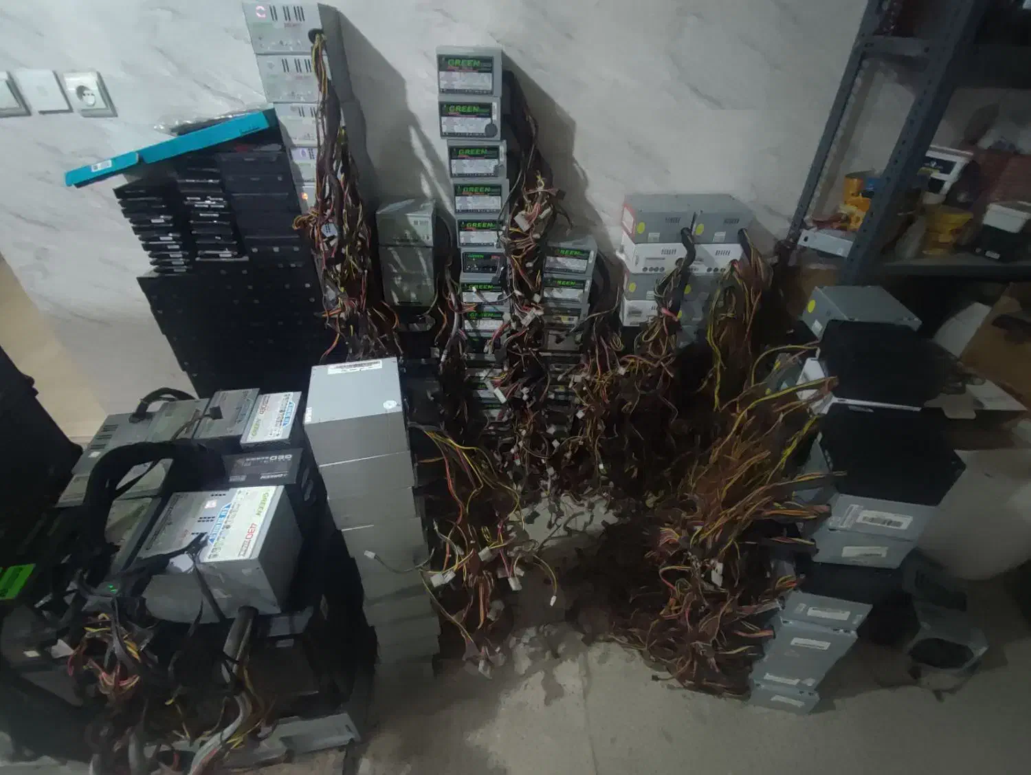 پاور 300وات گرین|قطعات و لوازم جانبی رایانه|ری, فیروزآباد|دیوار