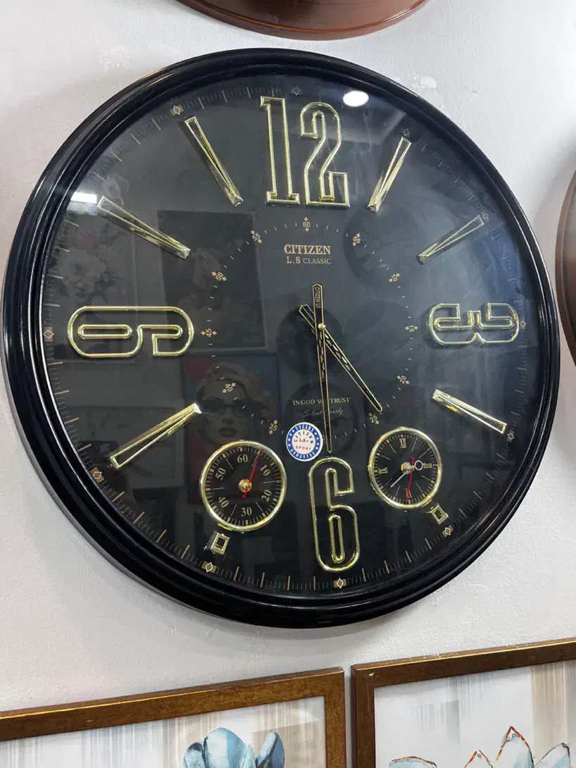 ساعت دیواری سیتیزن ال اس|ساعت دیواری و تزئینی|مشهد, طلاب|دیوار