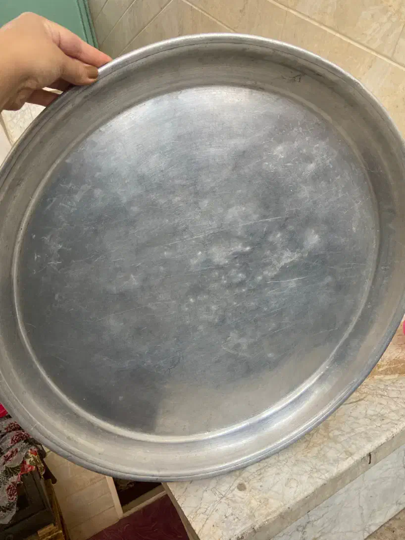 سینی مسی|ظروف سرو و پذیرایی|قم, شهرک مهدیه (مدرس)|دیوار