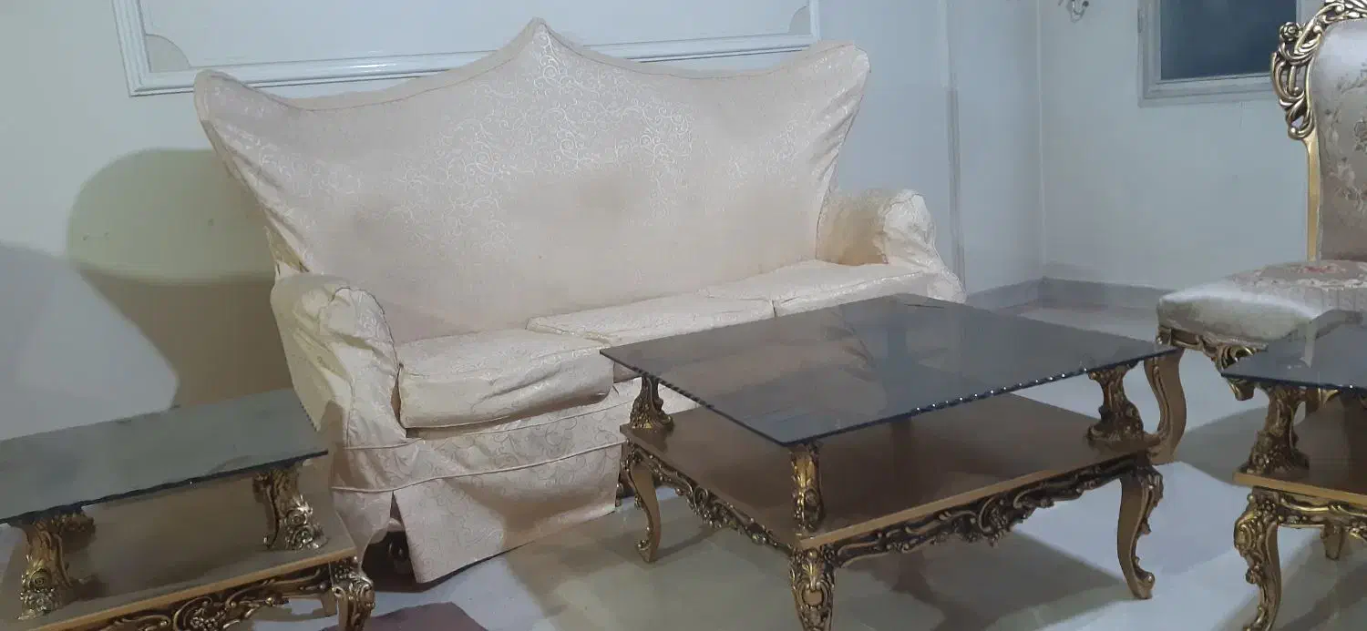 مبل سلطنتی هشت نفره|مبلمان خانگی و میز عسلی|ری, فیروزآبادی|دیوار