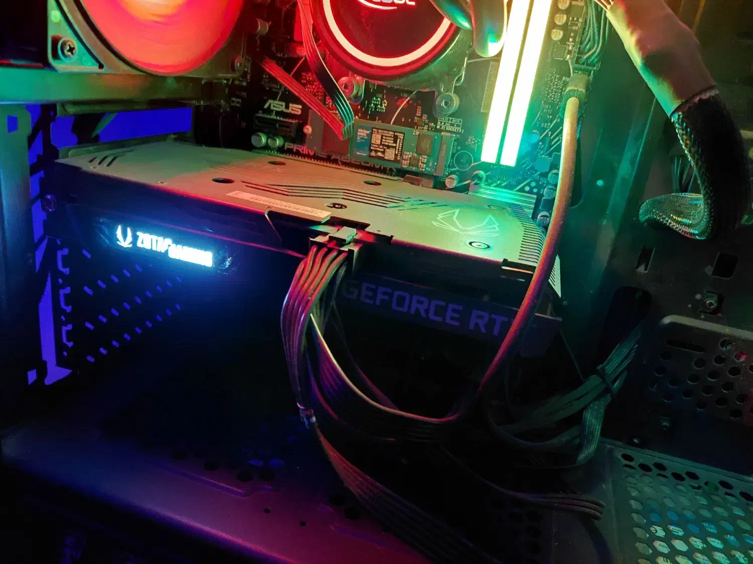 کارت گرافیک Nvidia RTX3060Ti 8GB ZOTAC TWIN FAN|قطعات و لوازم جانبی رایانه|اصفهان, باغ فدک|دیوار