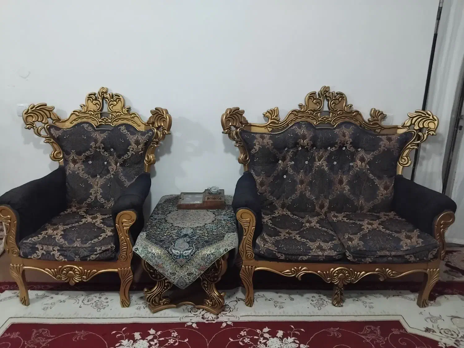 مبل هفت نفره|مبلمان خانگی و میز عسلی|لوشان, |دیوار