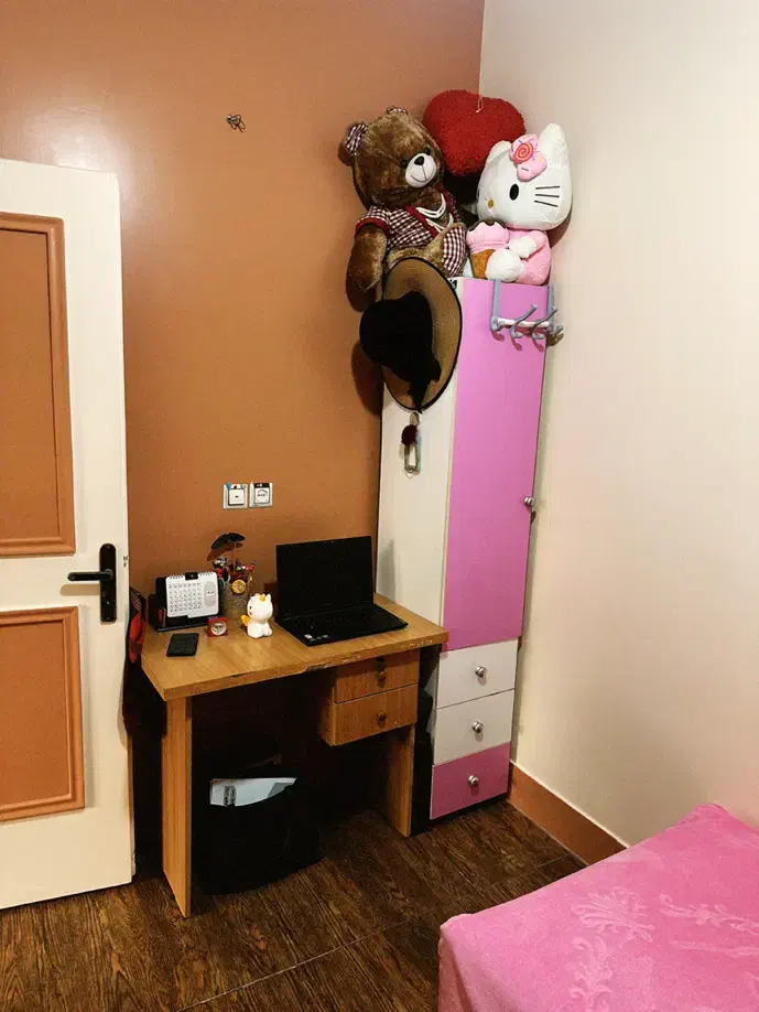 سرویس خواب دخترونه|تخت و سرویس خواب|ساری, |دیوار