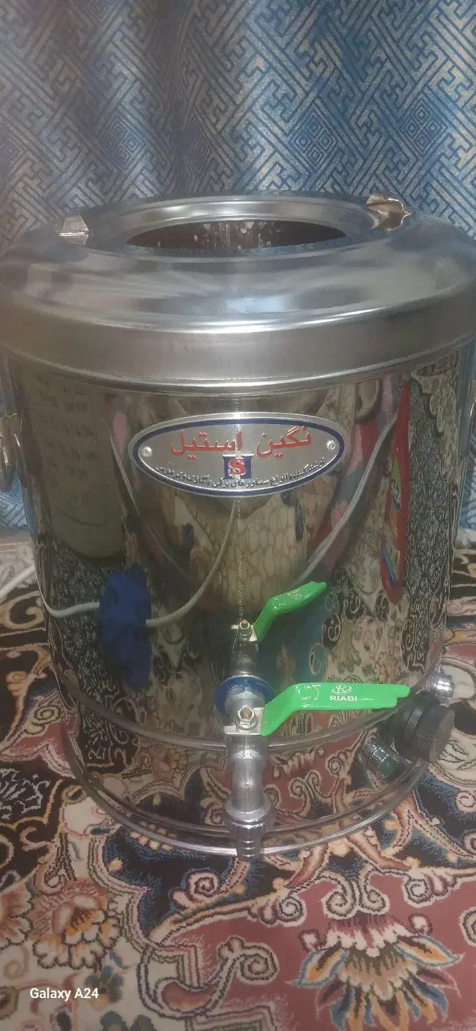 سماور برقی نگین استیل|سماور، چایساز، قهوهساز|آبادان, |دیوار