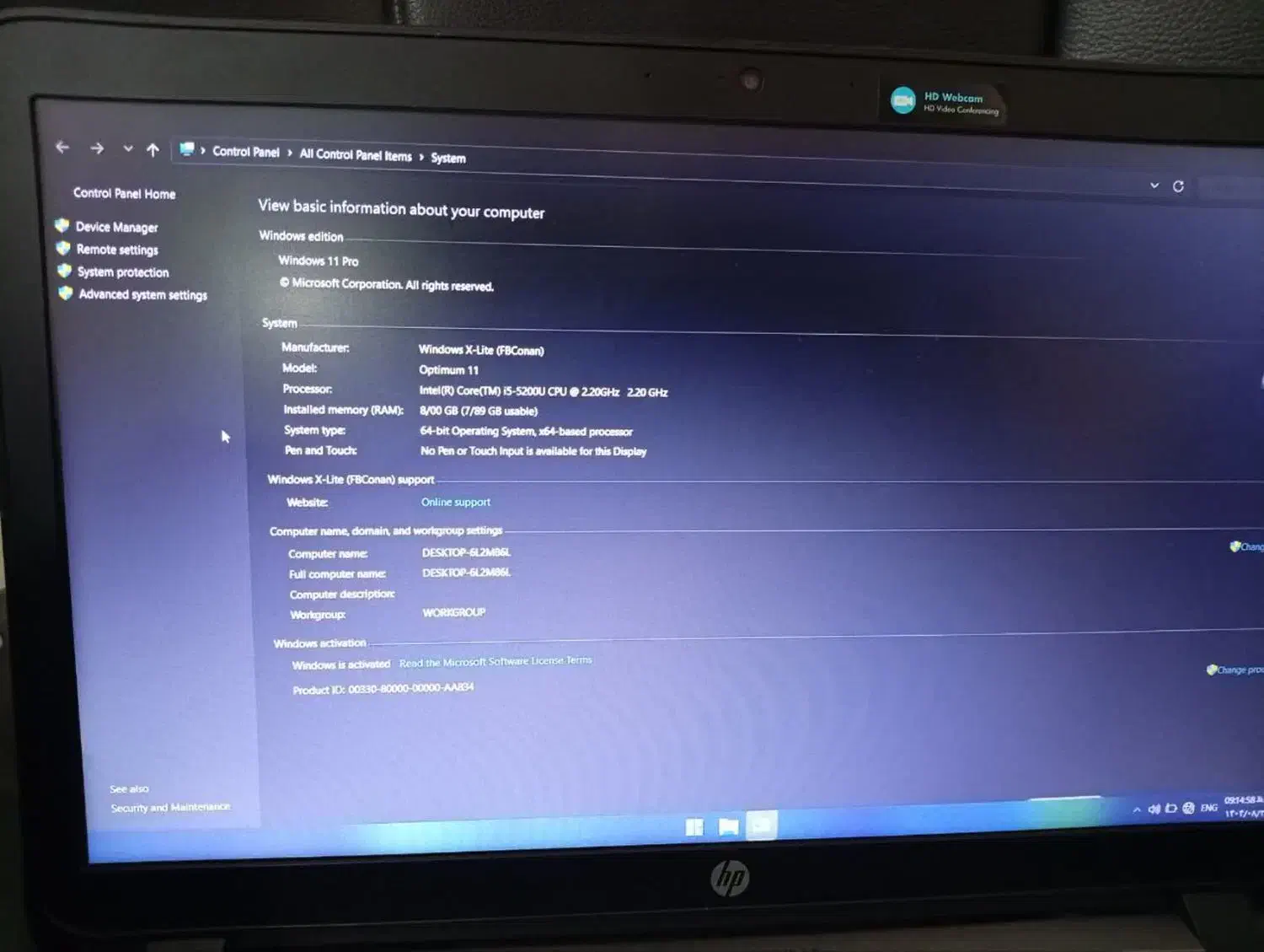 فروشلبتابHP|رایانه همراه|اصفهان, مولوی|دیوار