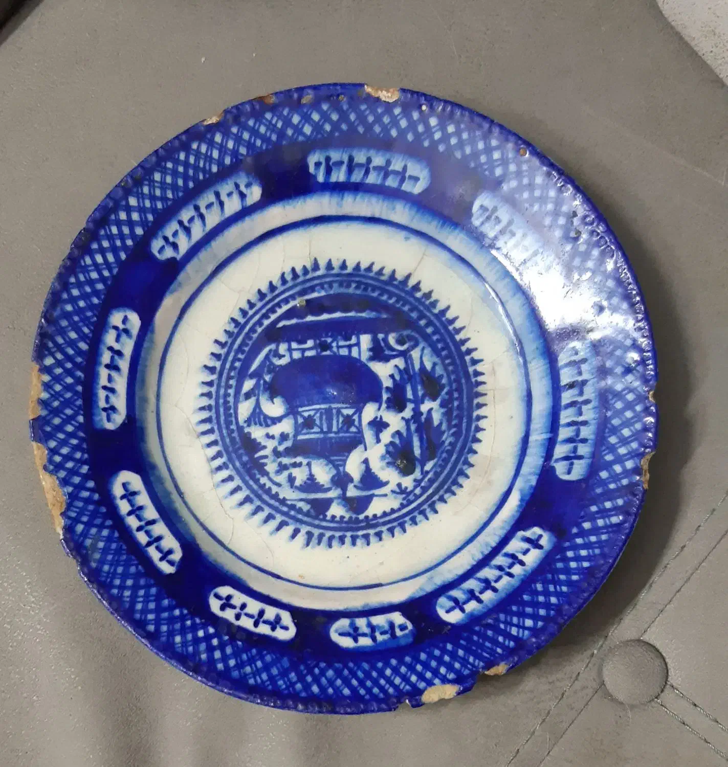 بشقاب خیلی قدیمی|کلکسیون اشیاء عتیقه|پردیس, فاز ۸|دیوار