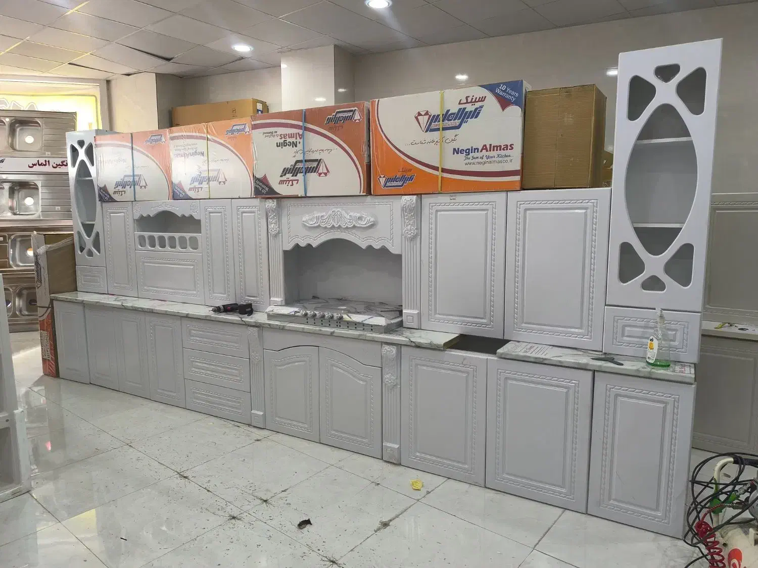 کابینت مدل هانیا|مصالح و تجهیزات ساختمان|خورموج, |دیوار