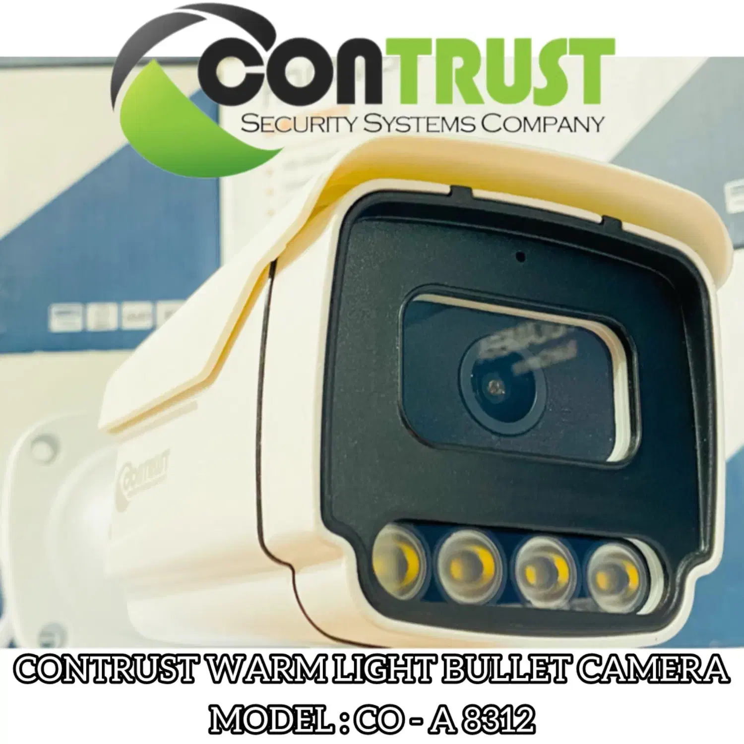 دوربین FULL HD دید در شب رنگی 5 مگ برند کنتراست|دوربین مداربسته|نوکنده, |دیوار