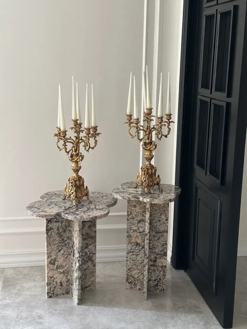 یک جفت شمعدان برنجی|صنایع دستی و سایر لوازم تزئینی|تهران, تهرانسر شمالی|دیوار