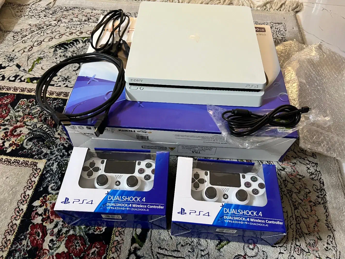 پی اس 4 اسلیم سفید سفارشی آکبند آکبند بشرط|کنسول، بازی ویدئویی و آنلاین|احمدآبادمستوفی, |دیوار