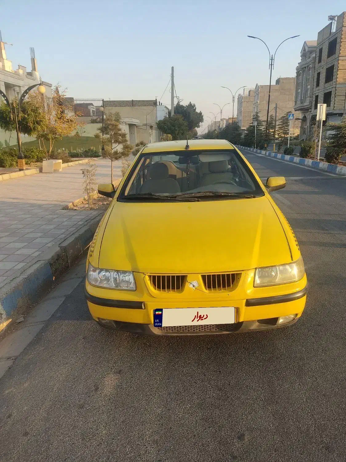 تاکسی سمند فروشی مدل 94|خودرو سواری و وانت|تاکستان, |دیوار