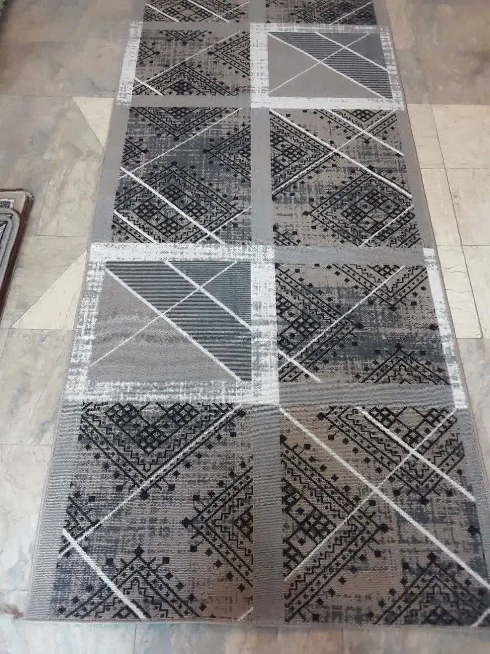 کناره عرض ۱متر|گلیم، جاجیم، گبه|کاشان, پاقپان|دیوار