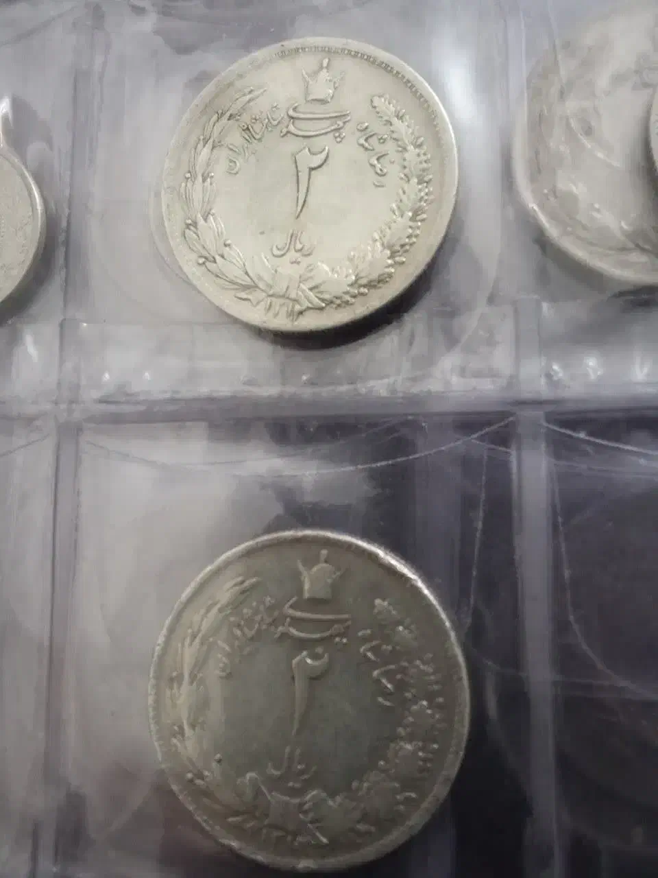 سکه های  پنج ریالی نقره  محمد رضا شاه|کلکسیون سکه، تمبر، اسکناس|لاهیجان, انقلاب|دیوار