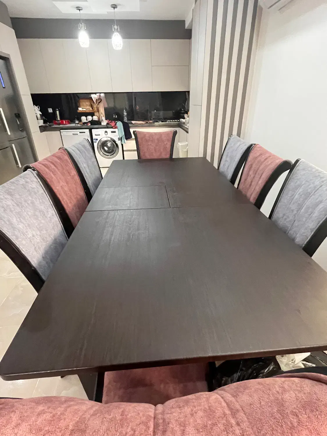 میز نهارخوری|میز و صندلی غذاخوری|رشت, حسین آباد|دیوار