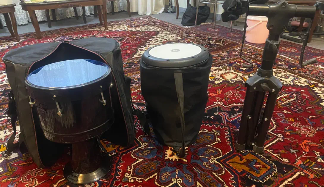 تیمپوداربوکا ترکیه و ضرب شیپوری تلق میخکوبی نو|درام و پرکاشن|تبریز, |دیوار