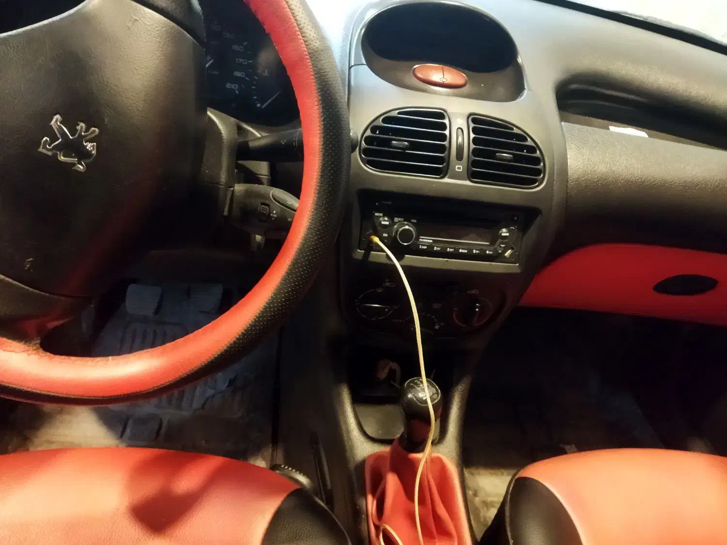 ۲۰۶ بیرنگ سفید مدل ۸۹|خودرو سواری و وانت|تهران, المهدی|دیوار