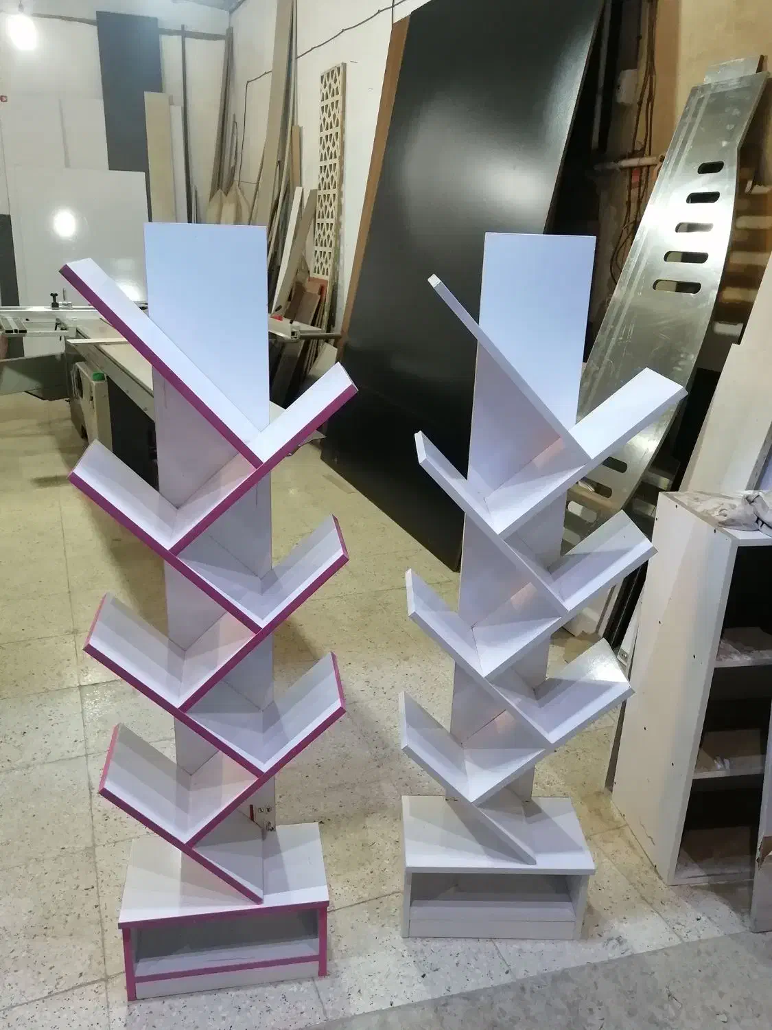 ساخت انواع کتابخانه|کتابخانه، شلف، قفسههای دیواری|کرمان, |دیوار