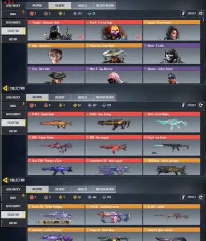 اکانت کالاف گاد|کنسول، بازی ویدئویی و آنلاین|تهران, لاله زار|دیوار