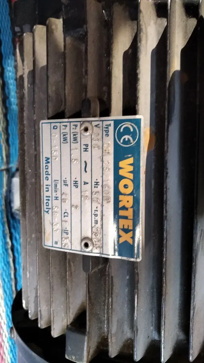 پمپ آب ۲اسب ورتکس ایتالیایی|مصالح و تجهیزات ساختمان|شهریار, شهرک مصطفی خمینی|دیوار